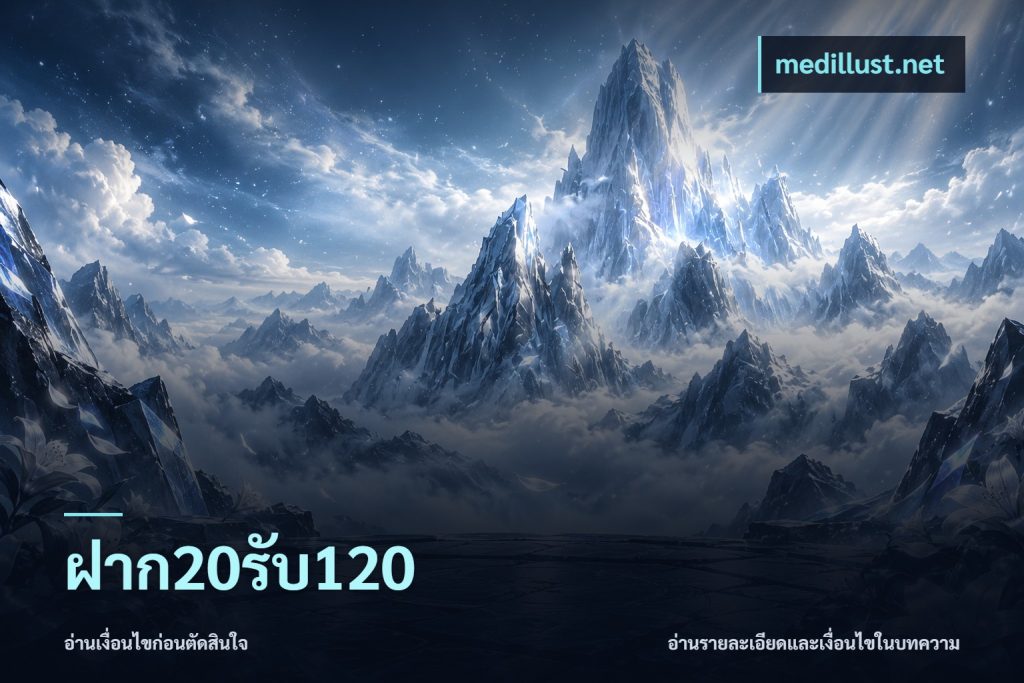 ฝาก20รับ120
