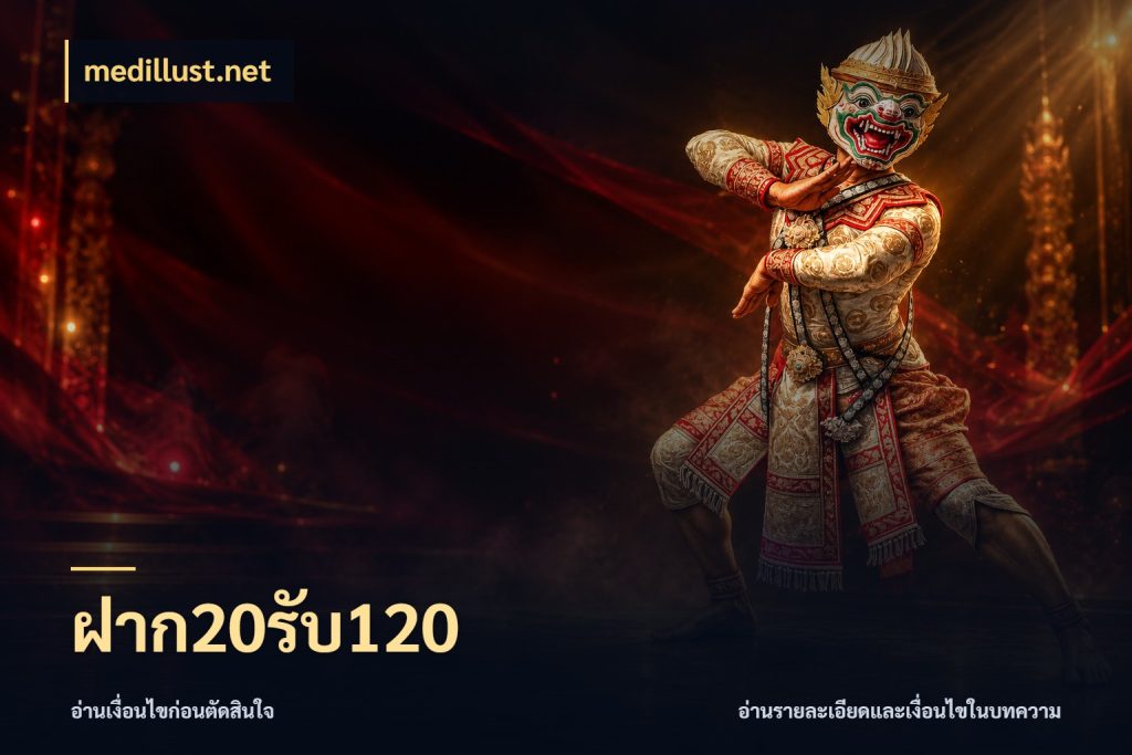 ฝาก20รับ120 เปิดมุมโปรให้เข้ากับเกมแนวโปรด สไตล์ medillust.net