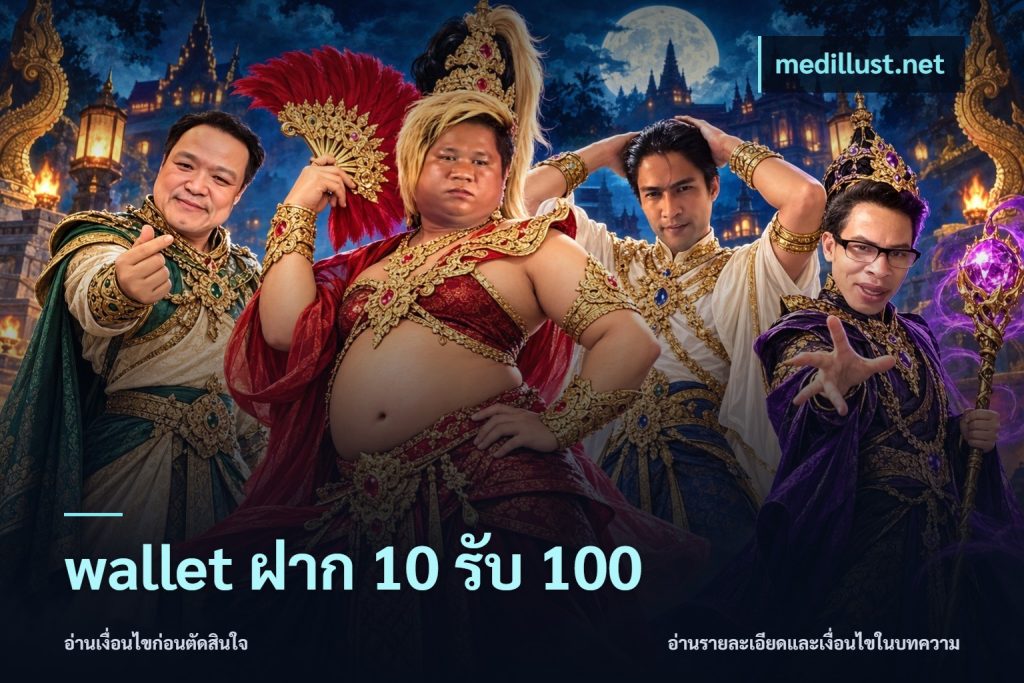 wallet ฝาก 10 รับ 100