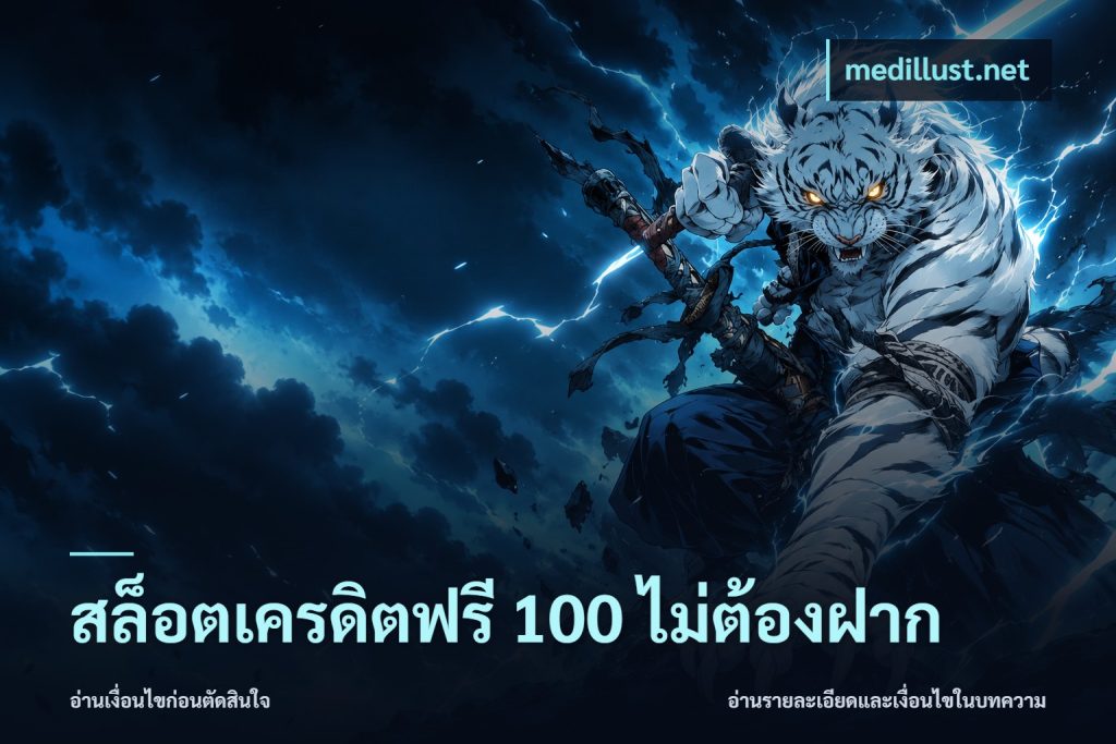 สล็อตเครดิตฟรี 100 ไม่ต้องฝาก
