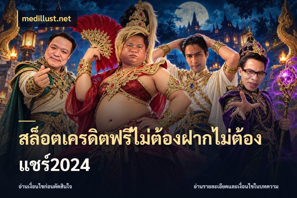 สล็อตเครดิตฟรีไม่ต้องฝากไม่ต้องแชร์2024 สีสันของเครดิตฟรีและเกมแนวที่ชอบ ในมุม medillust.net