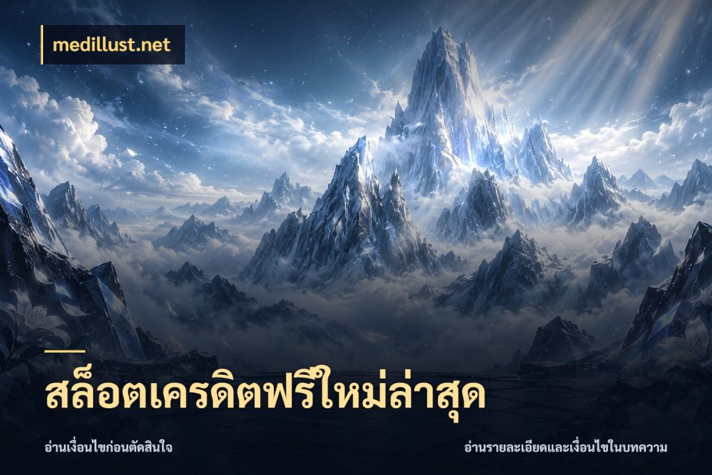 สล็อตเครดิตฟรีใหม่ล่าสุด เปิดประเด็นเครดิตฟรีสำหรับคนชอบลุ้น กับ medillust.net