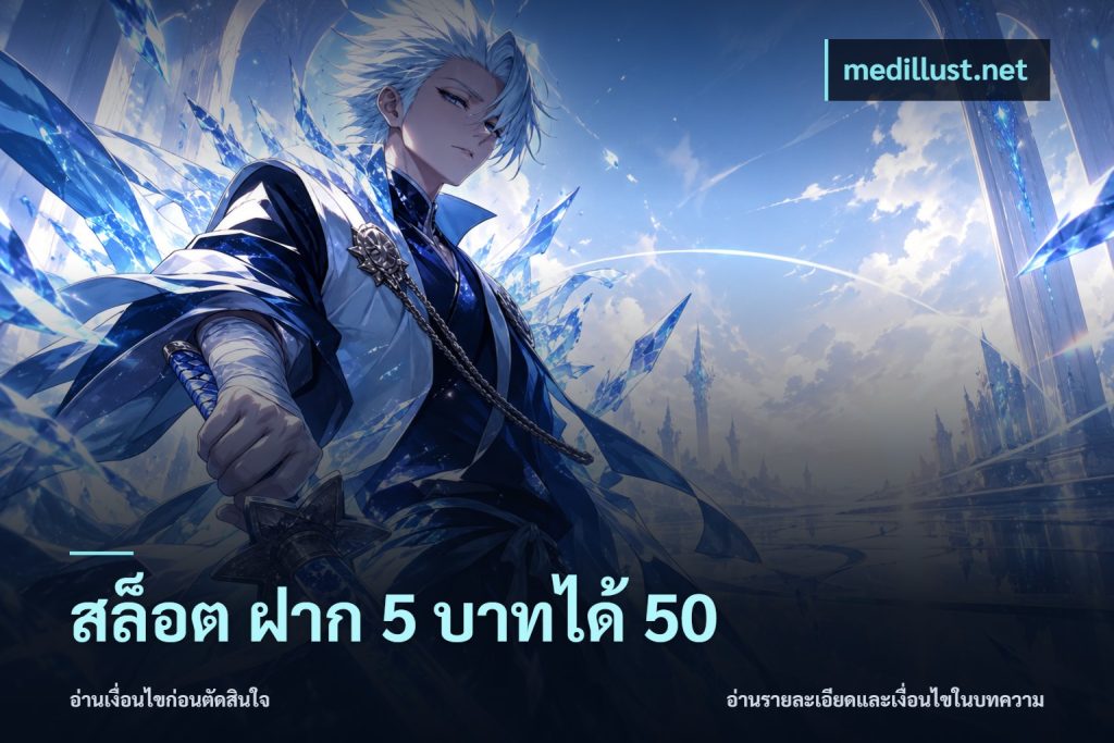 สล็อต ฝาก 5 บาทได้ 50