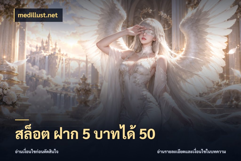 สล็อต ฝาก 5 บาทได้ 50 medillust.net สีสันของโปรฝากและยอดรับ