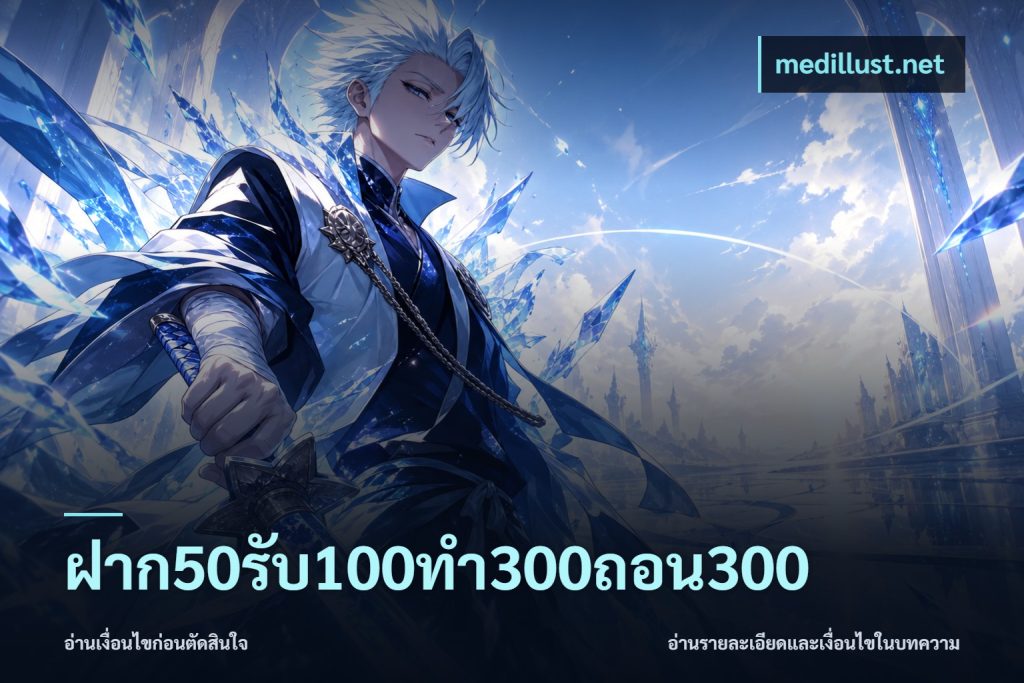 ฝาก50รับ100ทํา300ถอน300