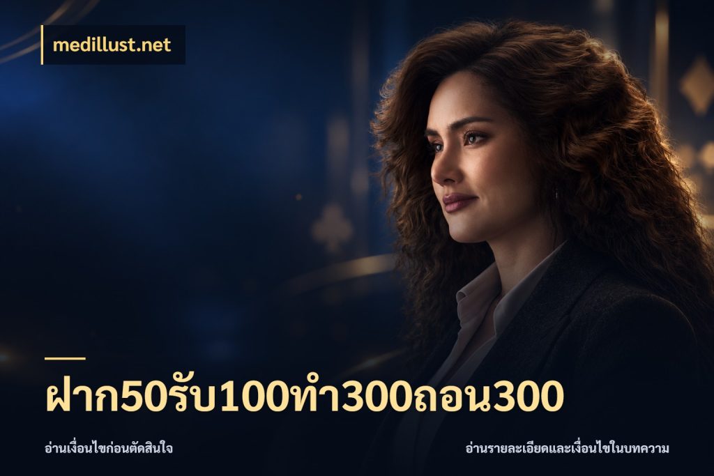 ฝาก50รับ100ทํา300ถอน300 medillust.net จุดเด่นของเครดิตที่คนชอบเกมอยากรู้