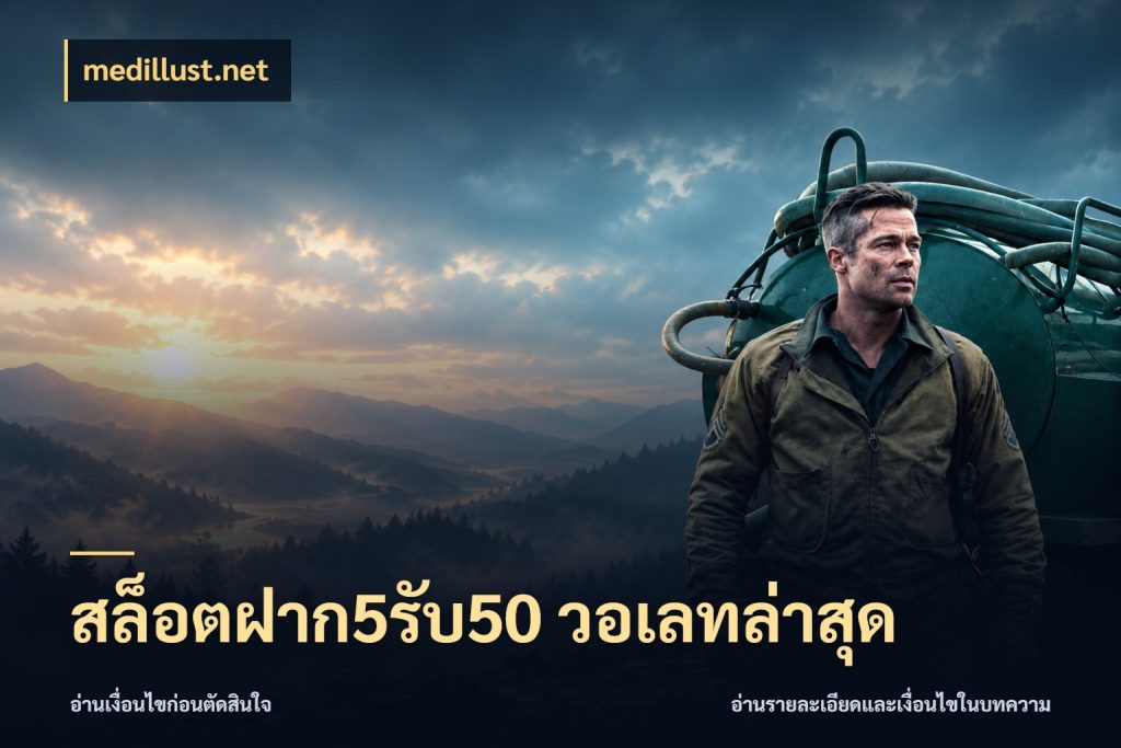 สล็อตฝาก5รับ50 วอเลทล่าสุด ยอดฝากและยอดรับในมุมของคนชอบลุ้น สไตล์ medillust.net