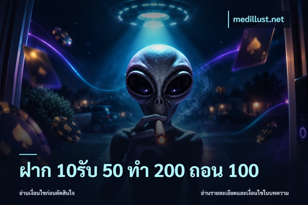 ฝาก 10รับ 50 ทํา 200 ถอน 100