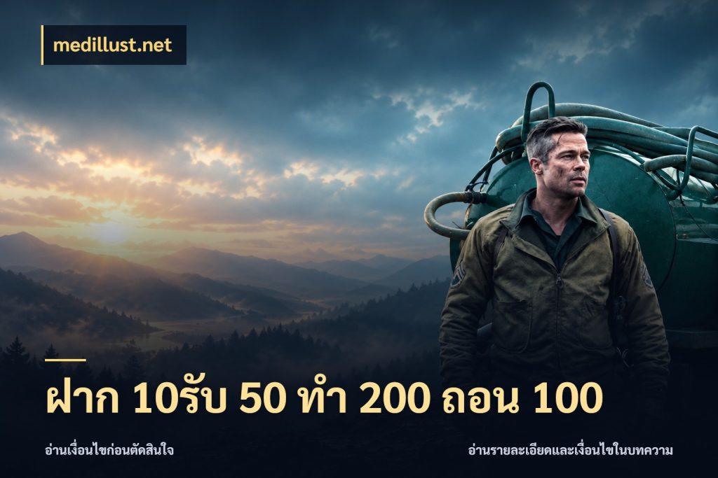 ฝาก 10รับ 50 ทํา 200 ถอน 100 medillust.net โปรกับเกมที่ชอบเลือกให้ตรงสไตล์
