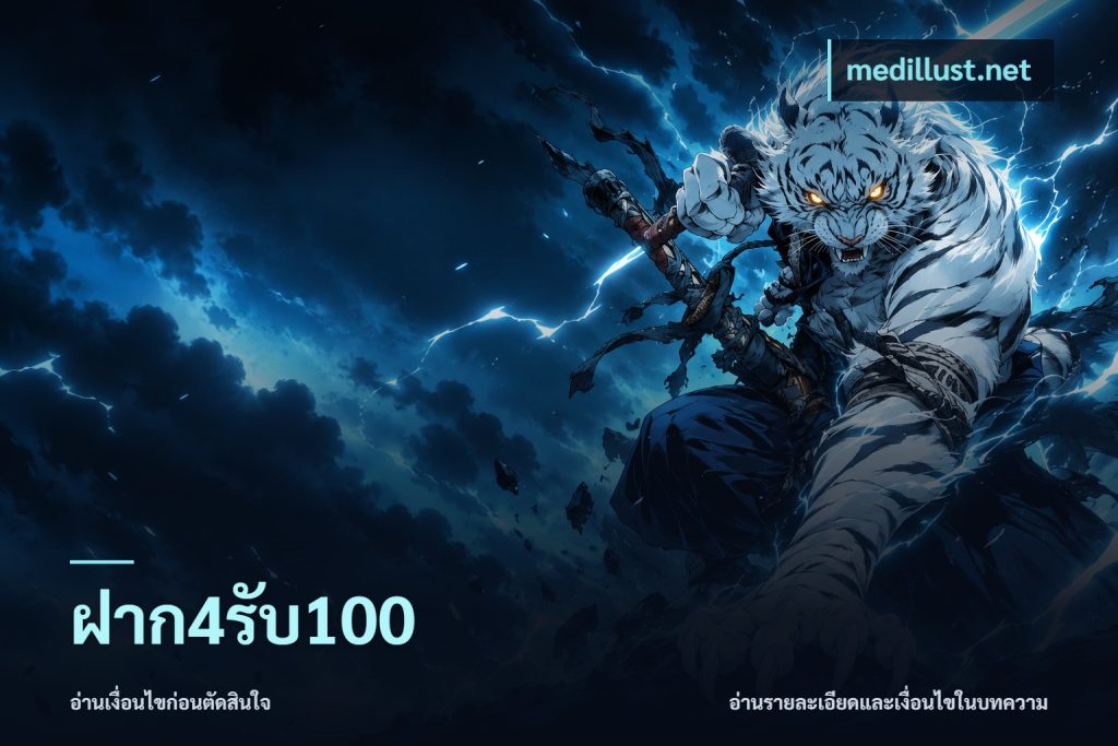 ฝาก4รับ100
