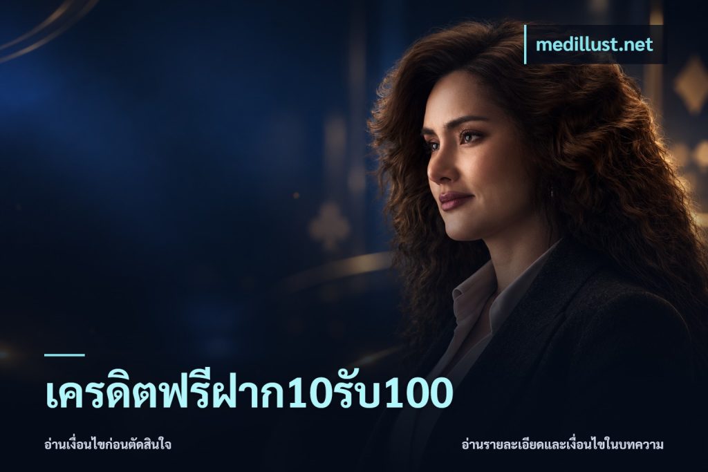 เครดิตฟรีฝาก10รับ100