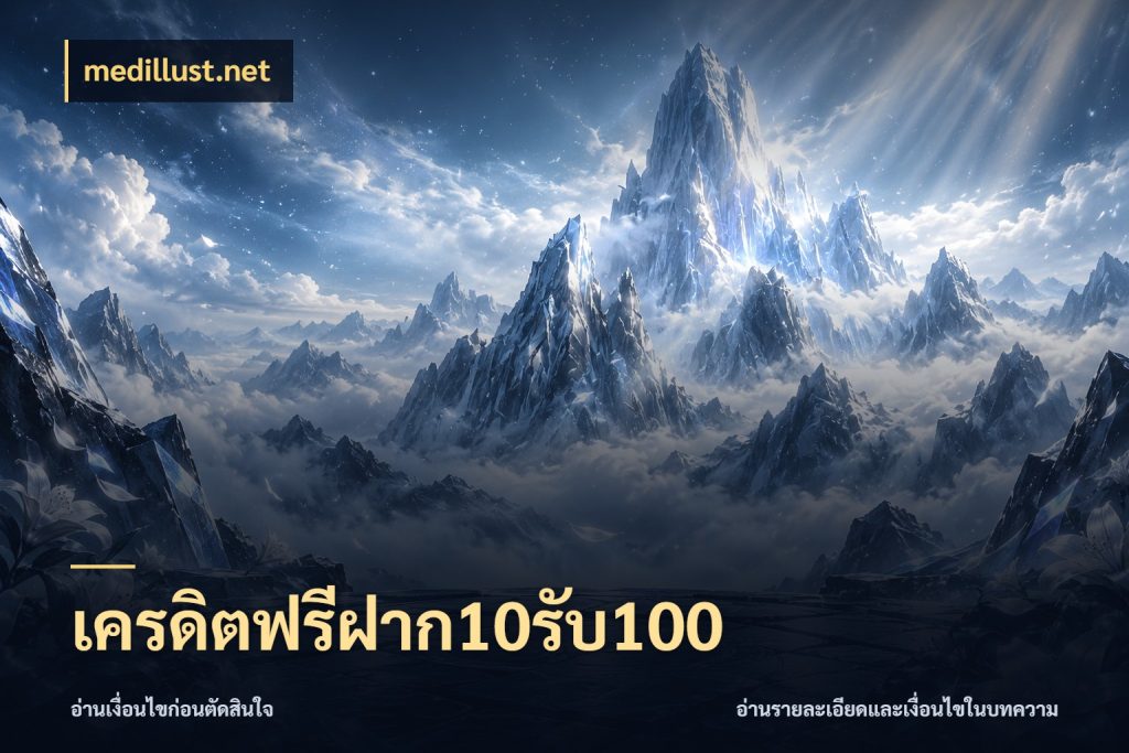 เครดิตฟรีฝาก10รับ100 เครดิตกับรูปแบบโปรที่ตรงใจ สไตล์ medillust.net