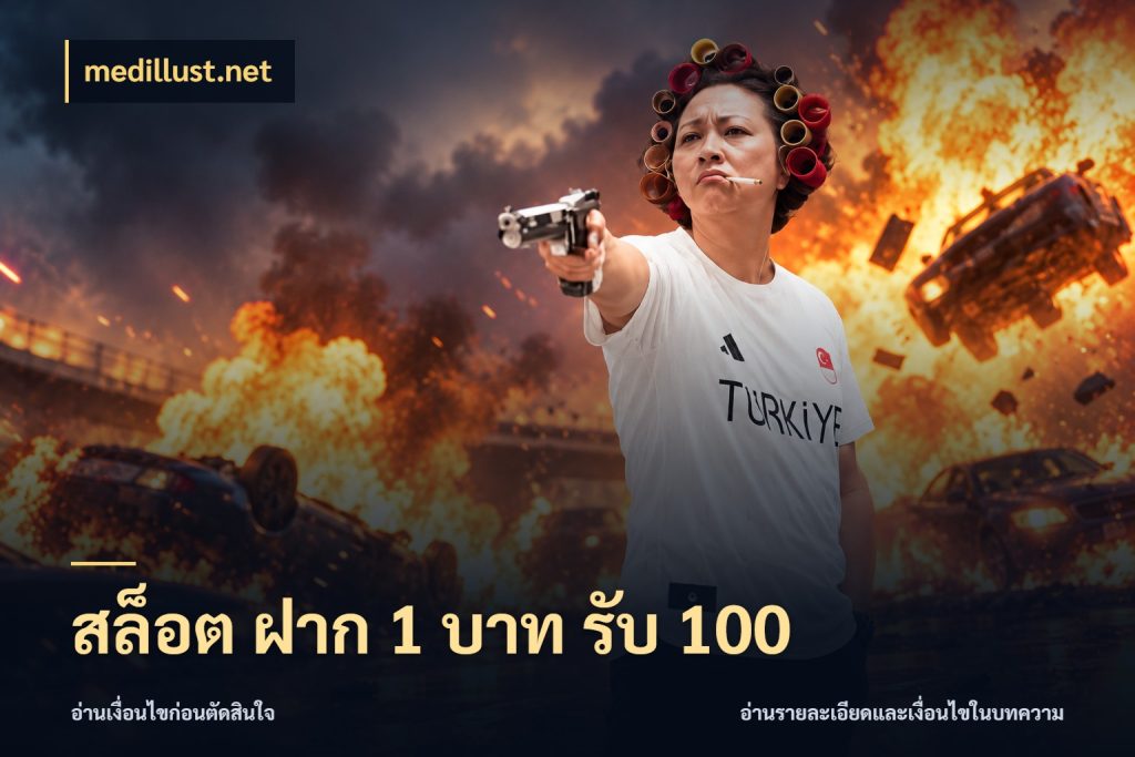 สล็อต ฝาก 1 บาท รับ 100 สีสันของโปรฝากและยอดรับ ในมุม medillust.net