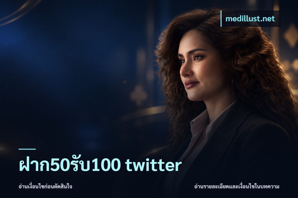 ฝาก50รับ100 twitter