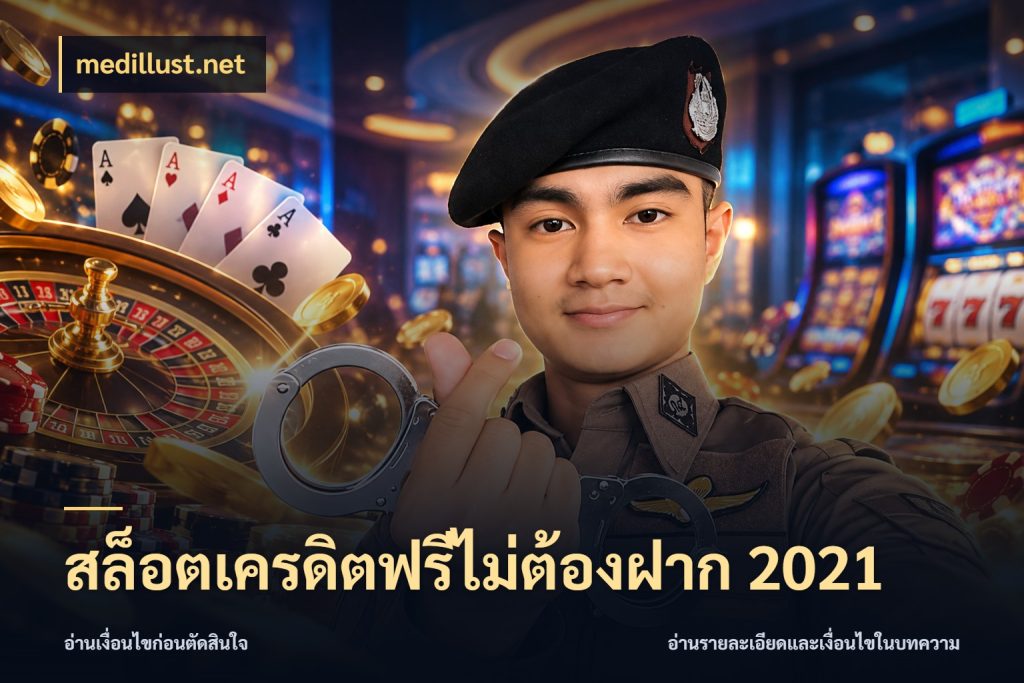 สล็อตเครดิตฟรีไม่ต้องฝาก 2021 เปิดประเด็นเครดิตฟรีสำหรับคนชอบลุ้น กับ medillust.net