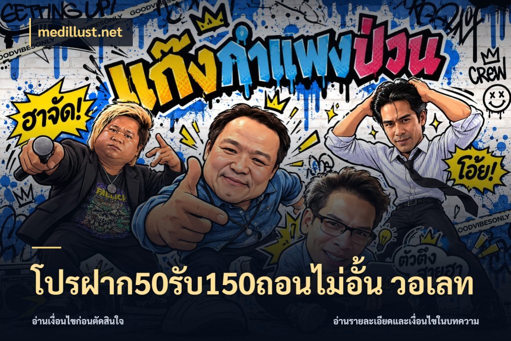 โปรฝาก50รับ150ถอนไม่อั้น วอเลท medillust.net สีสันของโปรฝากและยอดรับ