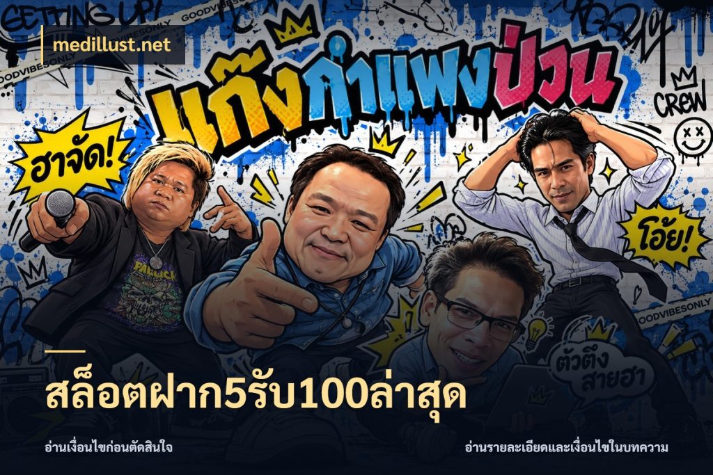สล็อตฝาก5รับ100ล่าสุด เครดิตกับรูปแบบโปรที่ตรงใจ สไตล์ medillust.net