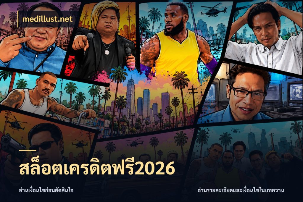 สล็อตเครดิตฟรี2026 รู้จักยอดและขอบเขตของเครดิตฟรี กับ medillust.net