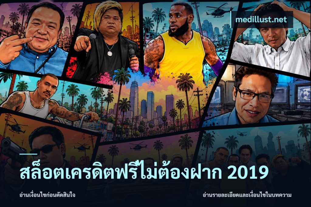 สล็อตเครดิตฟรีไม่ต้องฝาก 2019