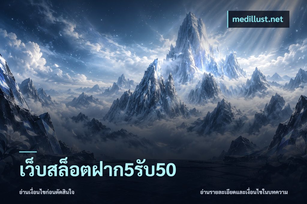 เว็บสล็อตฝาก5รับ50