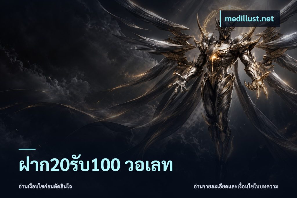 ฝาก20รับ100 วอเลท