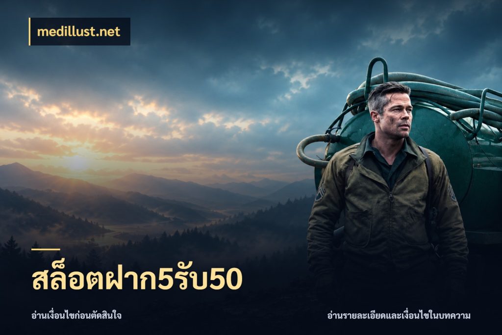 สล็อตฝาก5รับ50 จับประเด็นยอดรับก่อนเลือกความสนุก กับ medillust.net