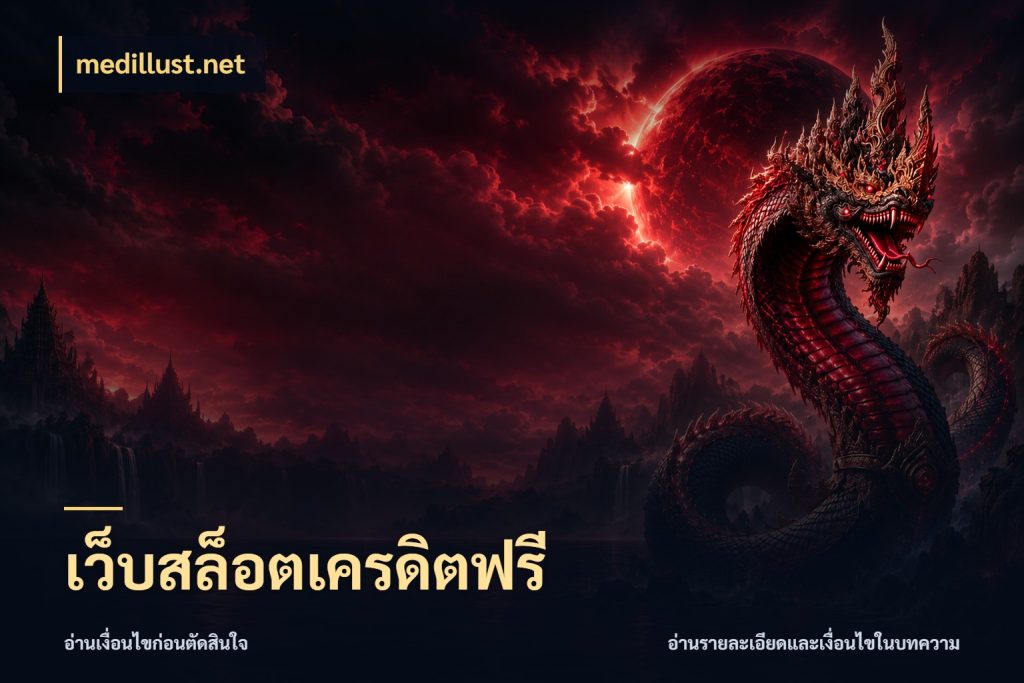 เว็บสล็อตเครดิตฟรี สายโบนัสเลือกมุมเครดิตให้ตรงสไตล์ สไตล์ medillust.net