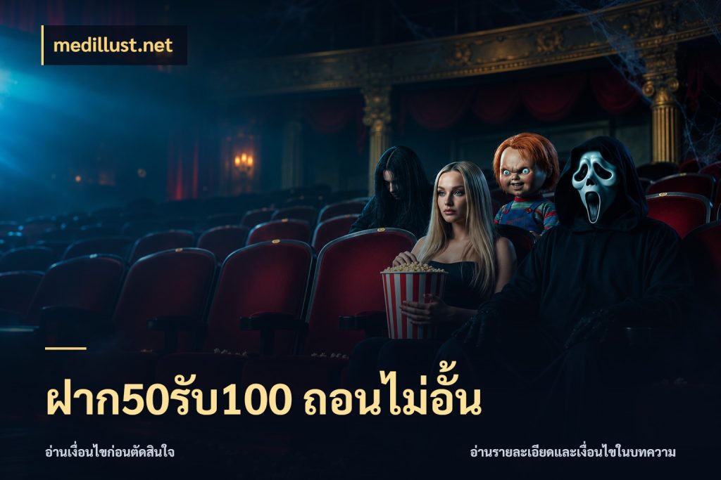 ฝาก50รับ100 ถอนไม่อั้น เครดิตกับรูปแบบโปรที่ตรงใจ ในมุม medillust.net