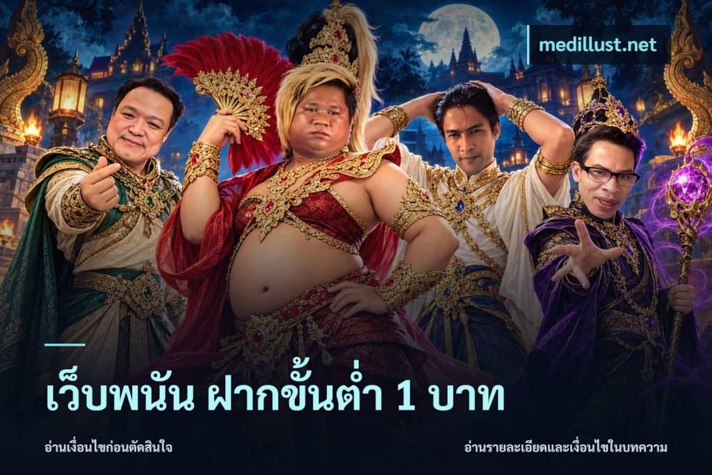 เว็บพนัน ฝากขั้นต่ำ 1 บาท