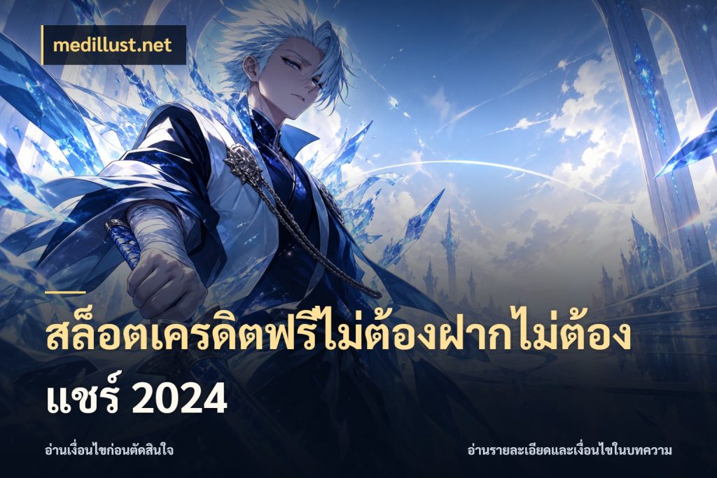สล็อตเครดิตฟรีไม่ต้องฝากไม่ต้องแชร์ 2024 medillust.net สีสันของเครดิตฟรีและเกมแนวที่ชอบ