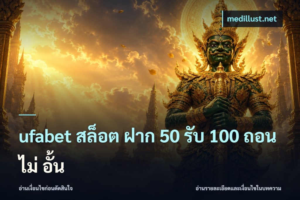 ufabet สล็อต ฝาก 50 รับ 100 ถอน ไม่ อั้น