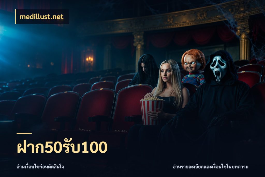 ฝาก50รับ100 รูปแบบโบนัสกับสิทธิ์ของสายเกม สไตล์ medillust.net