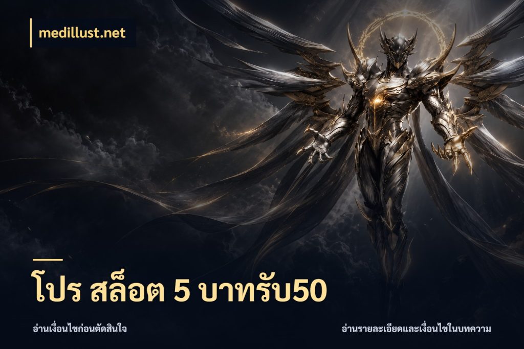 โปร สล็อต 5 บาทรับ50 ยอดฝากและยอดรับในมุมของคนชอบลุ้น ในมุม medillust.net