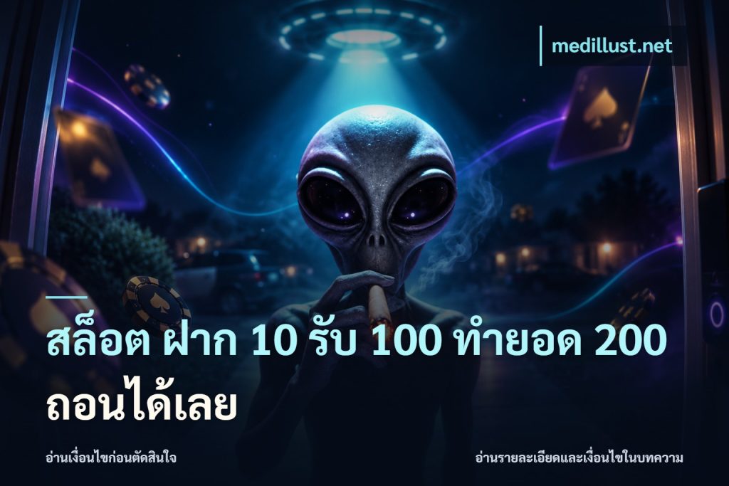 สล็อต ฝาก 10 รับ 100 ทำยอด 200 ถอนได้เลย