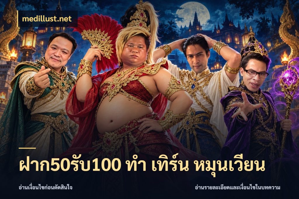 ฝาก50รับ100 ทํา เทิร์น หมุนเวียน เปิดมุมโปรให้เข้ากับเกมแนวโปรด สไตล์ medillust.net