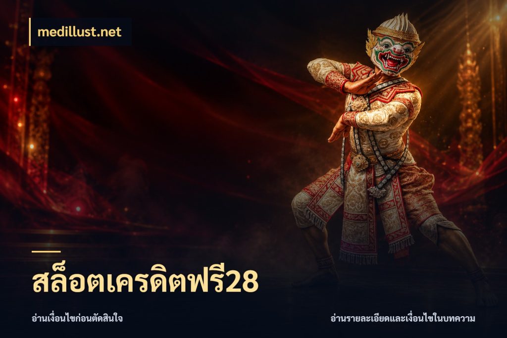 สล็อตเครดิตฟรี28 จับมุมเด่นของเครดิตฟรีให้ตรงใจ กับ medillust.net