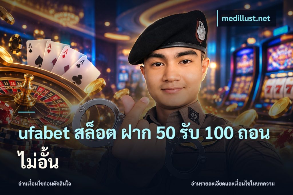 ufabet สล็อต ฝาก 50 รับ 100 ถอนไม่อั้น